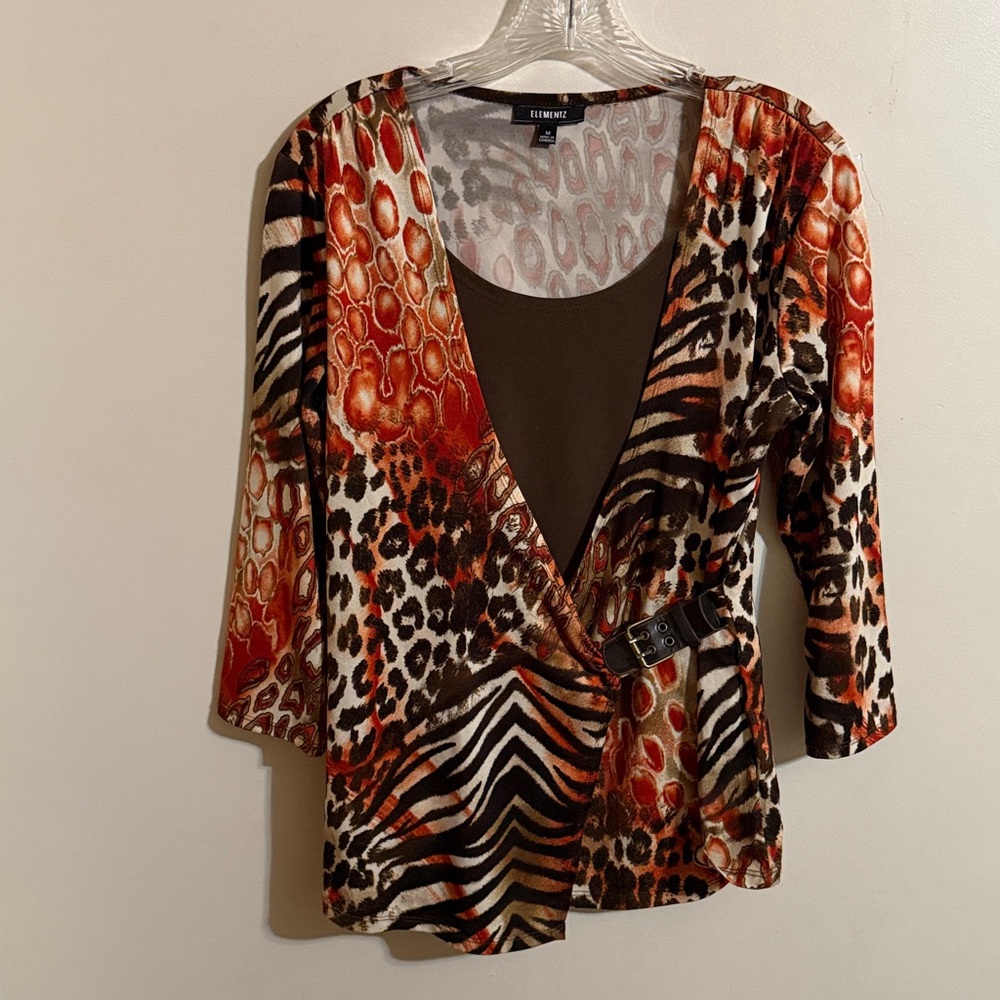 Ladies Animal Print Top